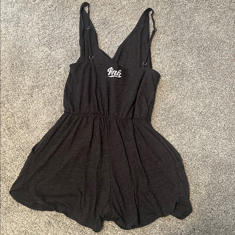 Brand new Victoria’s Secret gray romper with pockets - Picture 2 of 3